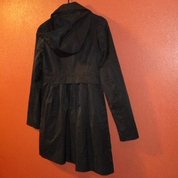 Betsey Johnson Woman X Small Button Down Long Sleeve Hooded Jacket - Picture 7 of 10